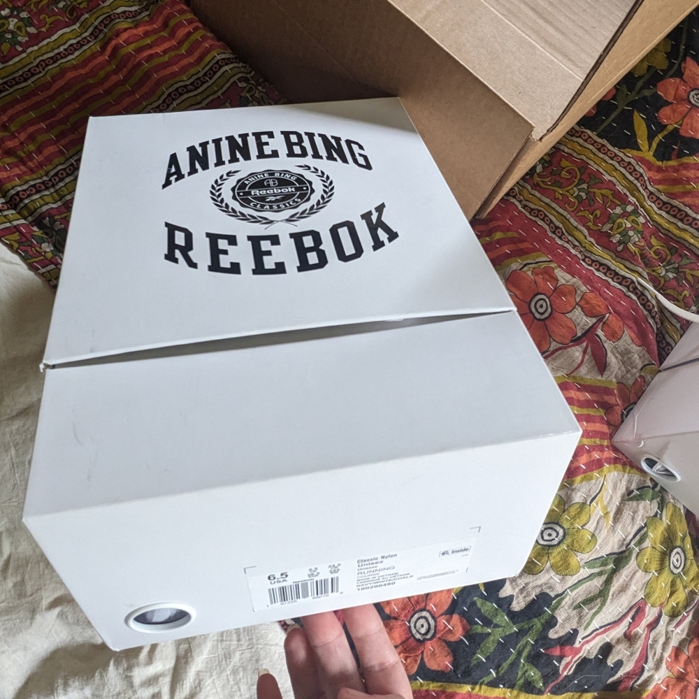 Reebok x Anine Bing Classic Nylon Shoes - Picture 14 of 14